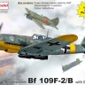 Az Model 78079 Messerschmitt Bf 109F-2/B w/ ETC 50 (3x camo) 1/72