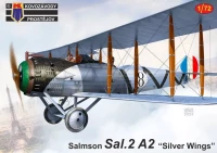 Kovozavody Prostejov 72328 Salmson Sal.2A2 'Silver Wings' (3x camo) 1/72