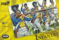 HAT 8028 Napoleonic Bavarian Infantry 48 infantry 1/72