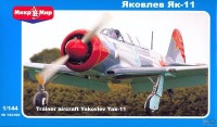 MikroMir 144-004 Yakovlev Yak-11 Soviet training aircraft 1/144