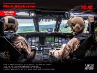 ICM 48130 Black Hawk crew (3 figures) 1/48