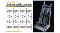 Metallic Details P48038 Sikorsky UH-60 seat belts for cabin seats 1/48