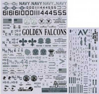 Authentic Decals AD 4821 Modern US Navy SH-60H