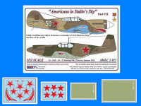 AML AMLC32013 Декали P-40K&NA-73 Mk.I Amer.in Stalin Sky VI 1/32