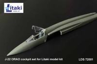 Litaki Model Kit LLDS72001 Кабина Soko J-22 ORAO 1/72