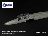 Litaki Model Kit LLDS72002 Кабина Soko NJ-22 ORAO 1/72