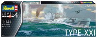 Revell 05177 Typ XXI German Submarine 1/144