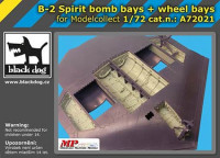 BlackDog A72021 B-2 Spirit bobb & wheel bays (MODELLC.) 1/72