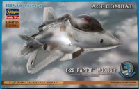 Hasegawa 52150 Модель самолета EGGPLANE F-22 RAPTOR "ACE COMBAT MOBIUS 1" (HASEGAWA)