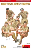 Miniart 35469 British Jeep Crew, Special Edition (5 fig.) 1/35