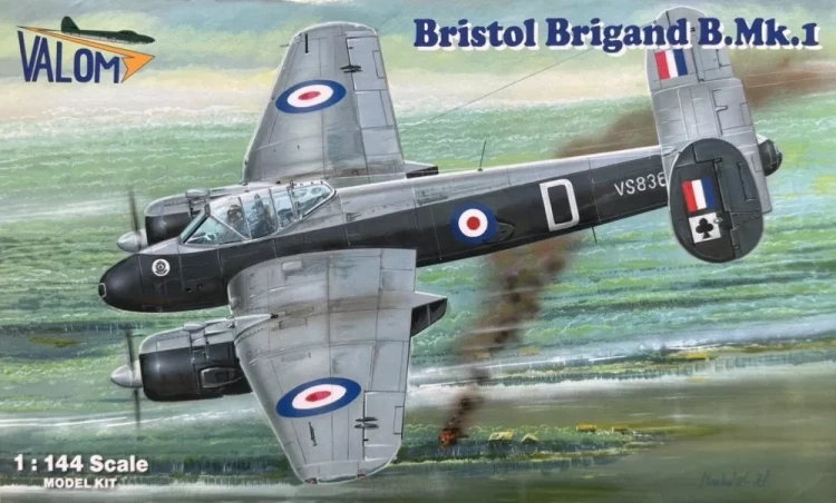 Valom 14432 Bristol Brigand B.Mk.I (RAF, Pakistan) 1/144