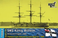 Combrig 70064 SMS Konig Wilhelm Frigate, 1869 1/700