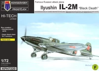 Kovozavody Prostejov H7220 Ilyushin IL-2 'Black Death' (3x camo) HI-TECH 1/72