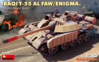Miniart 37080 Iraqi T-55 Al Faw/Enigma, Polish Made Base 1/35