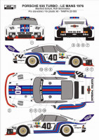 Reji Model 100 Porsche 935 Turbo 'Martini' Le Mans 1976