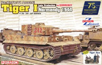 Dragon 6947 Tiger I Late w/Zimmerit Normandy 1944 1/35