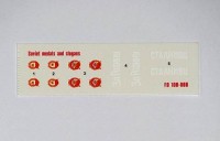 Foxbot Decals FB100-008 Soviet Medals and Slogans 1/100