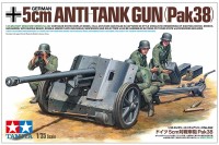 Tamiya 35392 50-мм германская противотанковая пушка Pak 38 с расчетом 1/35