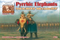 Linear-A LA107 Pyrrhic Elephants Pyrrhic War 280-275 Bc "Battle Of Asculum 279 Bc" (Big Set) 1/72