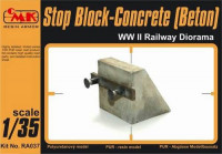 CMK RA037 Stop Block-Concrete (Beton) WWII 1/35