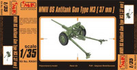 CMK RA041 M3 (37mm) US Antitank Gun WWII 1/35