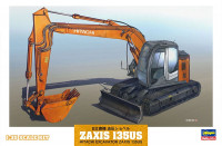 Hasegawa 66001 Экскаватор HITACHI EXCAVATOR ZAXIS135US 1/35