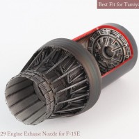 Mk1 Design MA-32016 McDonnell F-15C/F-15D/F-15E/F-15K Eagle P.W exhaust nozzle. Aftrer burner Set (closed) 1/32