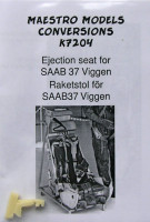 Maestro Models MMMK7204 Saab JA-37 'Viggen' ejection seat 1/72