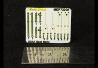 Metallic Details MDP72006 USAF seat belts WWII 1/72