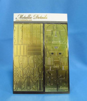 Metallic Details MD7219 Lockheed C-130H Hercules Wheel bays (designed to be used with Zvezda kits) 1/72