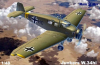 MikroMir 48-019 Junkers W.34hi 1/48