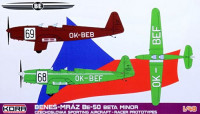 Kora Model 4824 Be-50 Beta Minor Czechoslov. Racer Prototypes 1/48