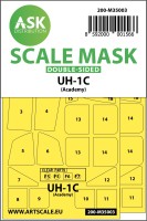 Art Scale 200-M35003 Bell UH-1C Huey canopy frame paint masks (inside & outside) 1/35
