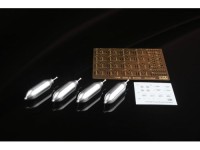 Mk1 Design MA-48011 500lb GENERAL PURPOSE BOMB 4Set (AN-M64) 1/48