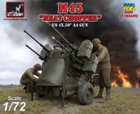 Armory AR72239 M45 Quadmount, U.S. WWII 4x 12.7mm M2HB Turret on M20 trailer 1/72