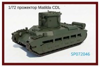 S-Model SP072046 Matilda II CDL Searchlight Type 1/72