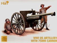 HAT 8158 WWI U.S Artillery 4 per box 1/72