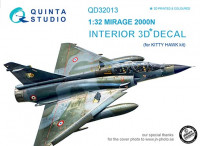 Quinta studio QD32013 Mirage 2000N (для модели Kitty Hawk) 1/32