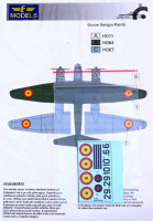 LF Model C44132 Junkers Ju 88A-4 over Spain - part 1 декали 1/144