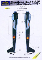 LF Model C44133 Junkers Ju 88A-4 over Spain - part 2 декали 1/144
