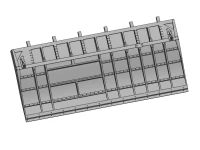 Art Scale 200-A48020 Boeing B-17F/B-17G Bomb Bay Doors 1/48