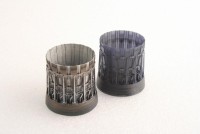 Mk1 Design MA-48029 McDonnell F-15C/F-15D/F-15E/F-15K Eagle P.W exhaust nozzle. Aftrer burner Set (opend) 8 X High Detailed Resin Parts 1/48