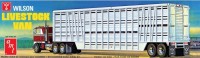 AMT 1106 Wilson Livestock Van Trailer 1/25
