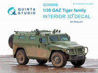 Quinta studio QD35009 для семейства ГАЗ Тигр (для модели Meng) 1/35