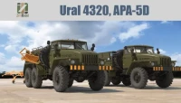 Zimi Model ZM80159 Урал-4320 и аэродромный агрегат AПA-5Д 1/48