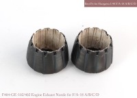Mk1 Design MA-48039 McDonnell-Douglas F/A-18A/F/A-18B/F/A-18C/F/A-18D Hornet GE exhaust nozzle Set (opend) 1/48