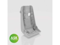 Art Scale 200-A32026 Messerschmitt P.1101 seat with seat belts (Me 163 type), 3D printed 1/32