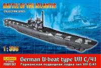 Flagman 233003 Германская подлодка типа VIIC/41 PROFI SET 1/350