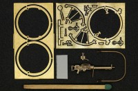 Mini World A4875 Lewis Mk II single machine gun on the Scarff ring (UK) 1/48
