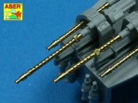 Aber A32002 Set of 2 German barrels for 7,92 mm MG.17 aircraft machine guns 1/32